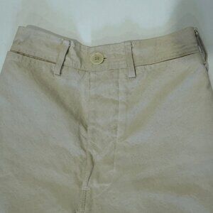 Jesse Kamm High Waist Sailor's Pants, Cream, XXS